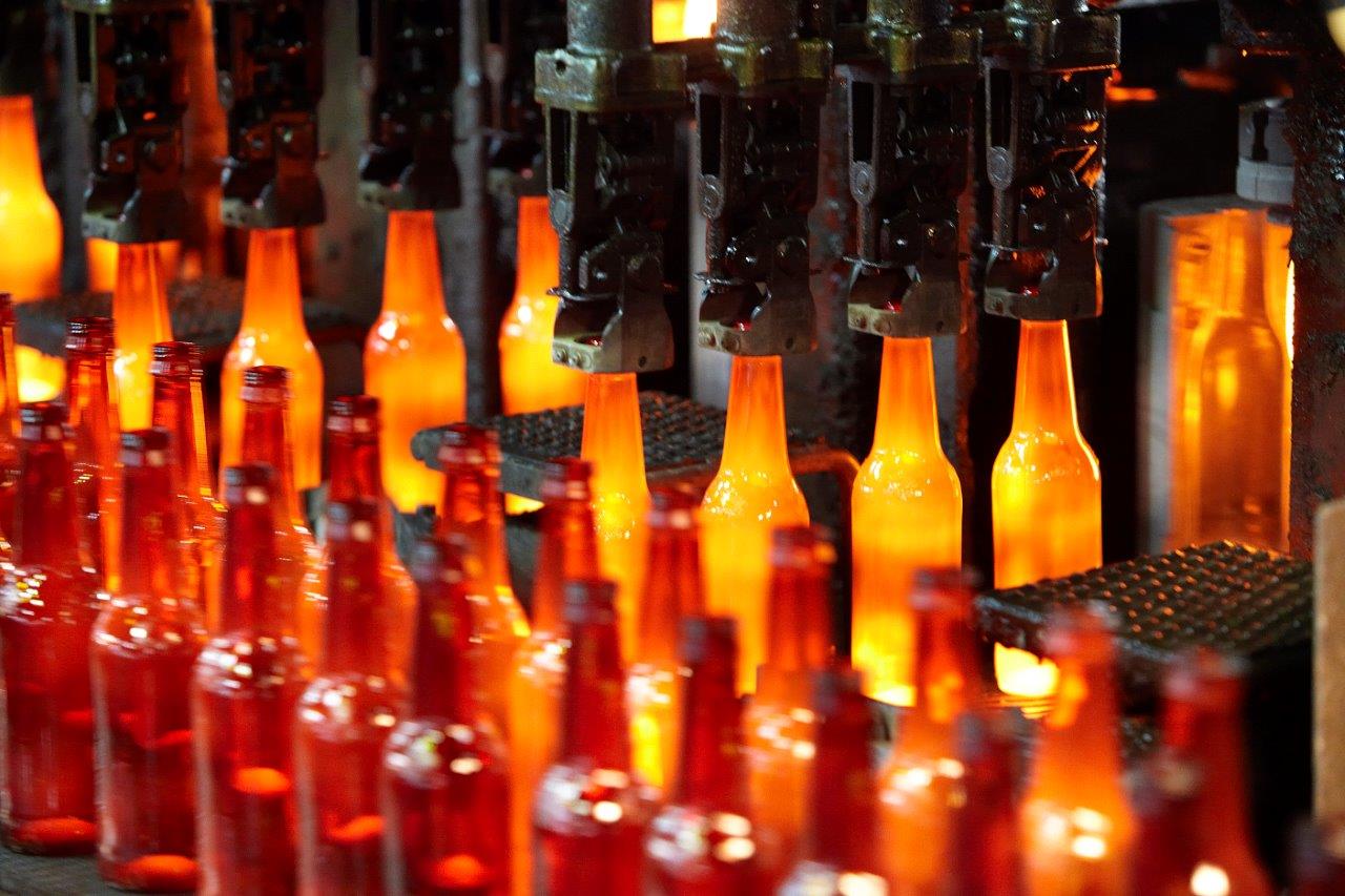 Glass bottles production line