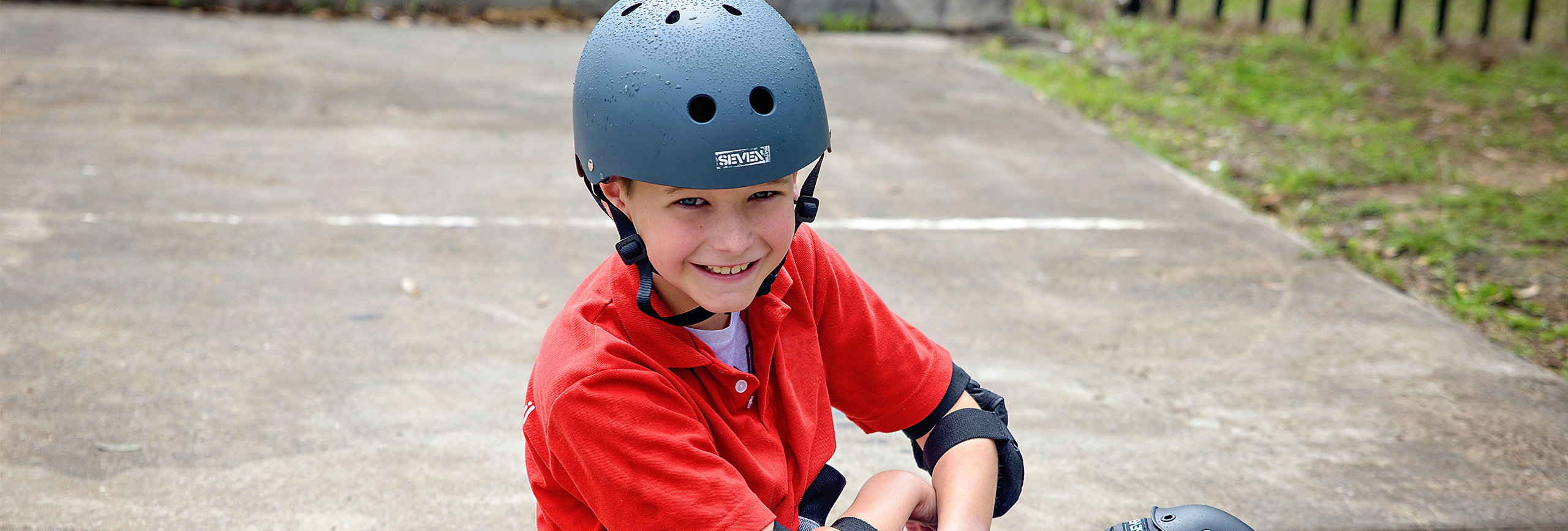 Boy and skateboard