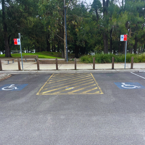 accessible parking tench avenue north