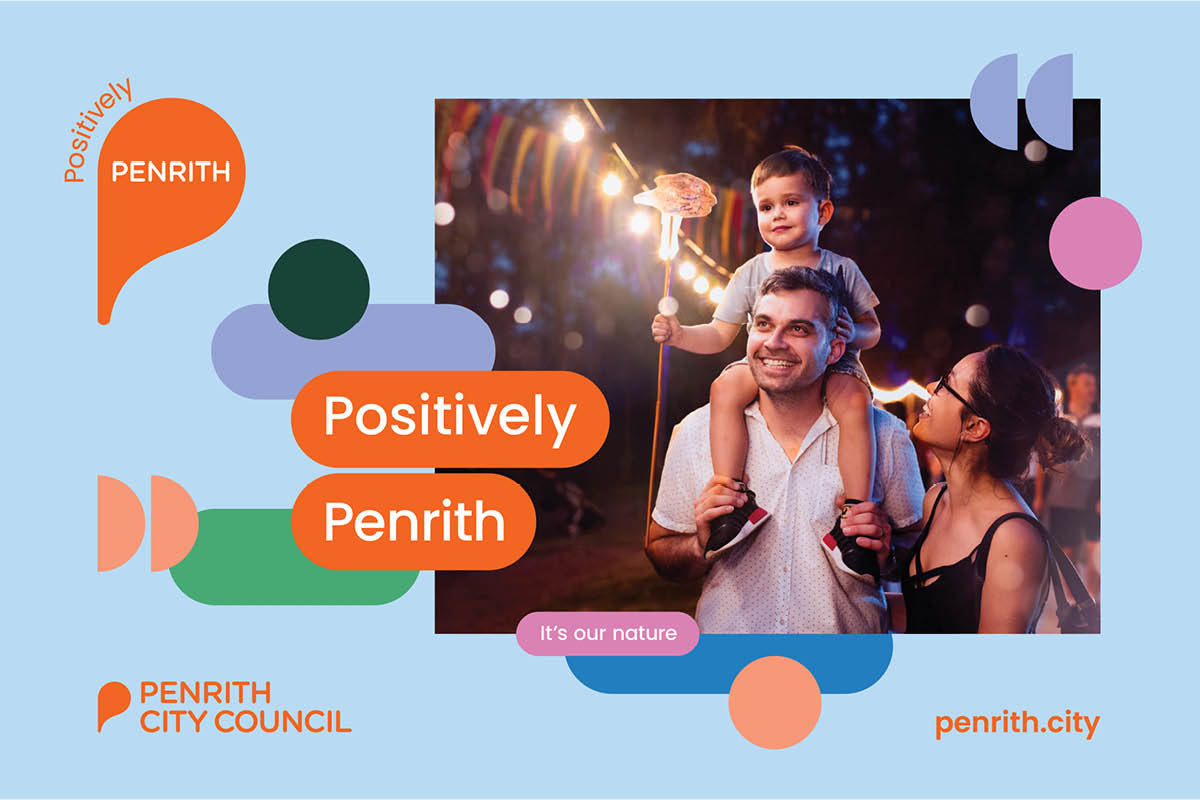 Penrith City Council's refreshed branding