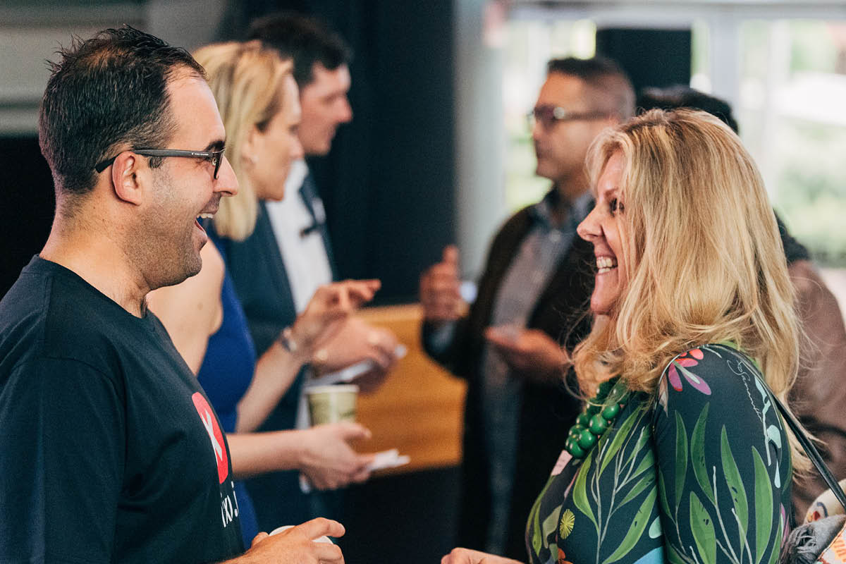 Attendees networking at an earlier Start Me Up Penrith Event