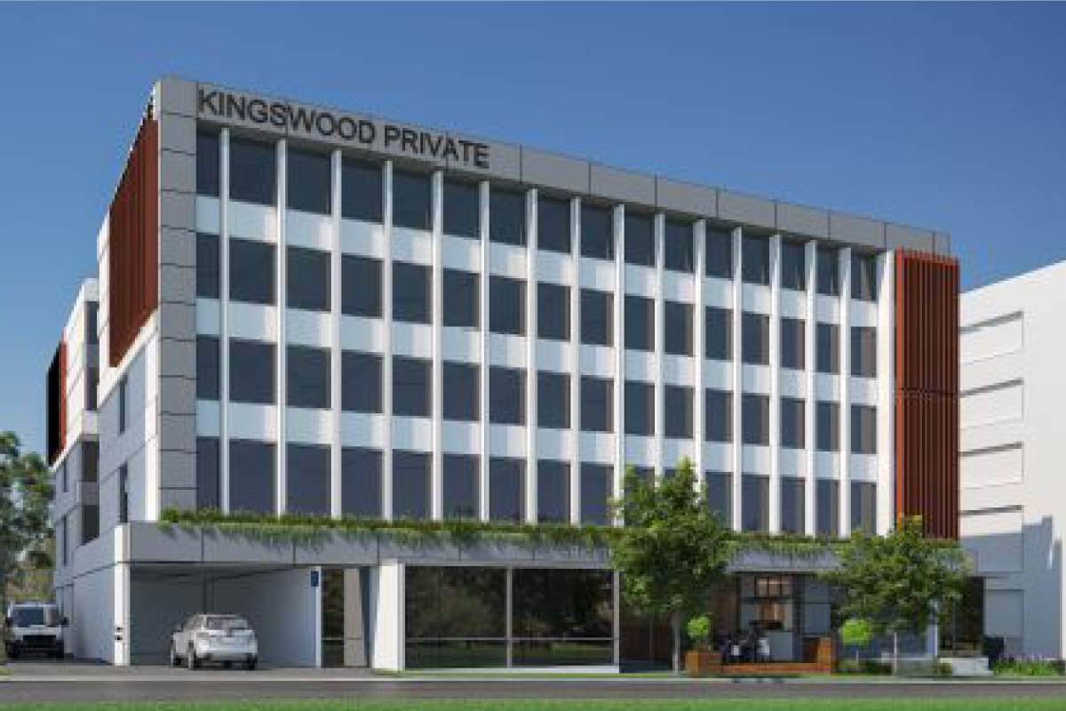 artists impression of kingswood private hospital