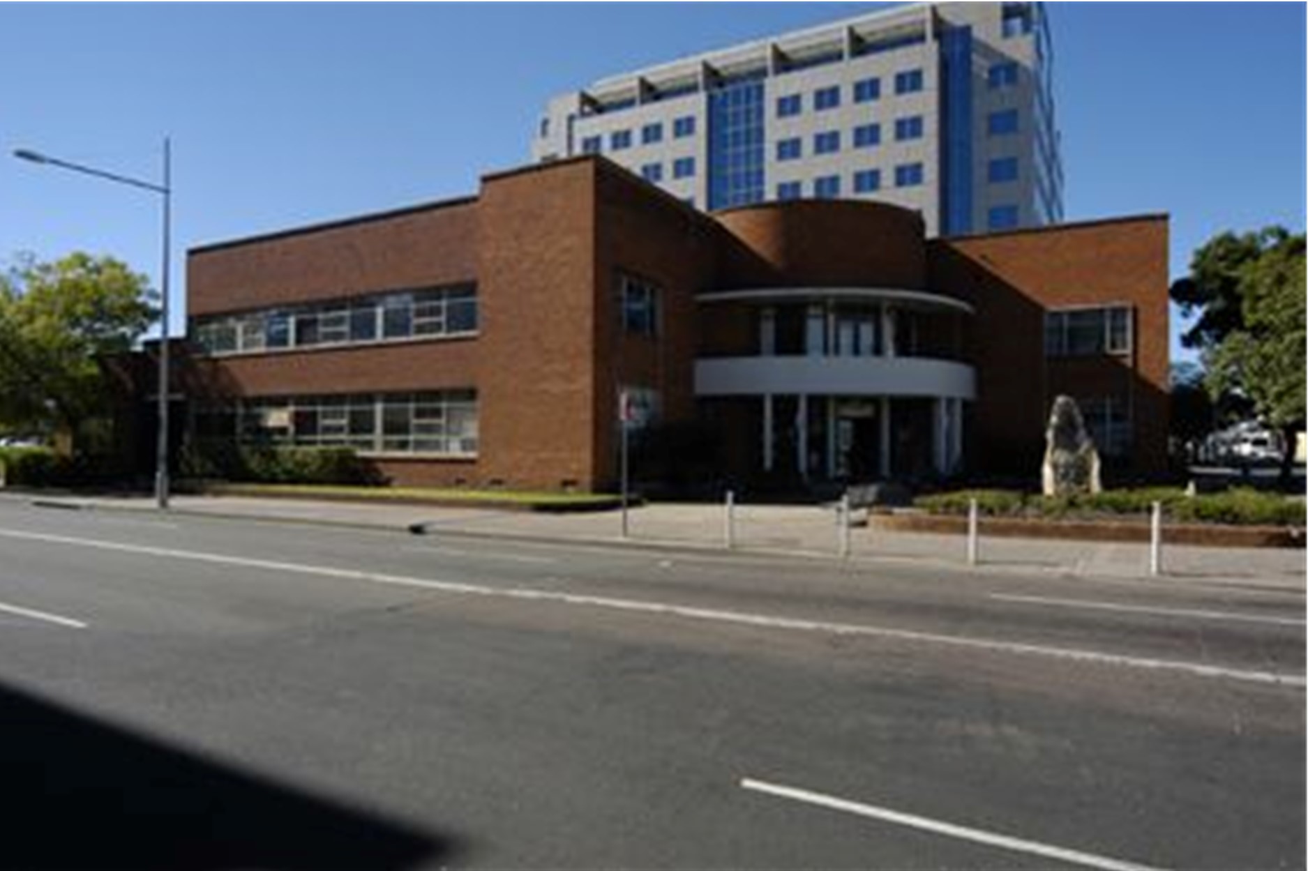 street view of former council chambers building