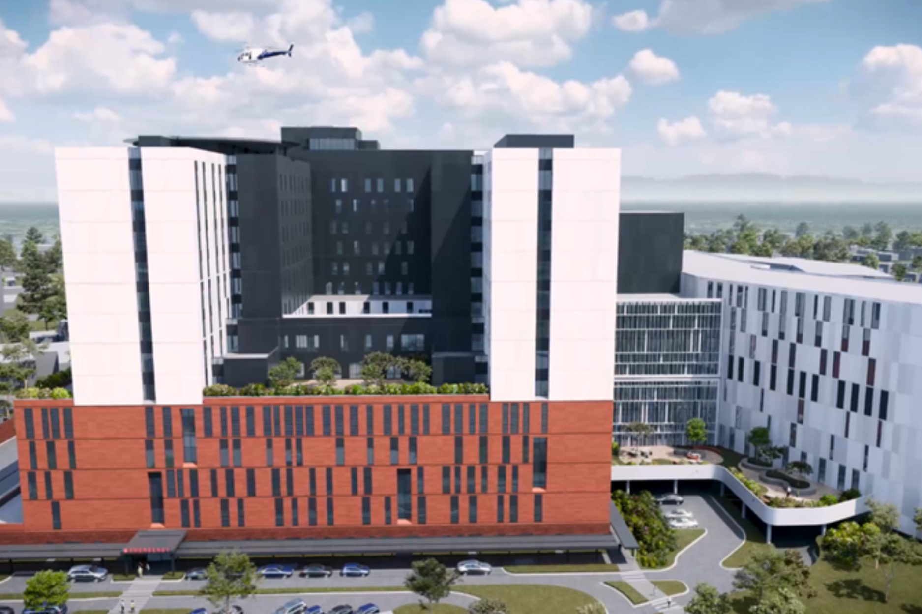 artist impression nepean hospital tower