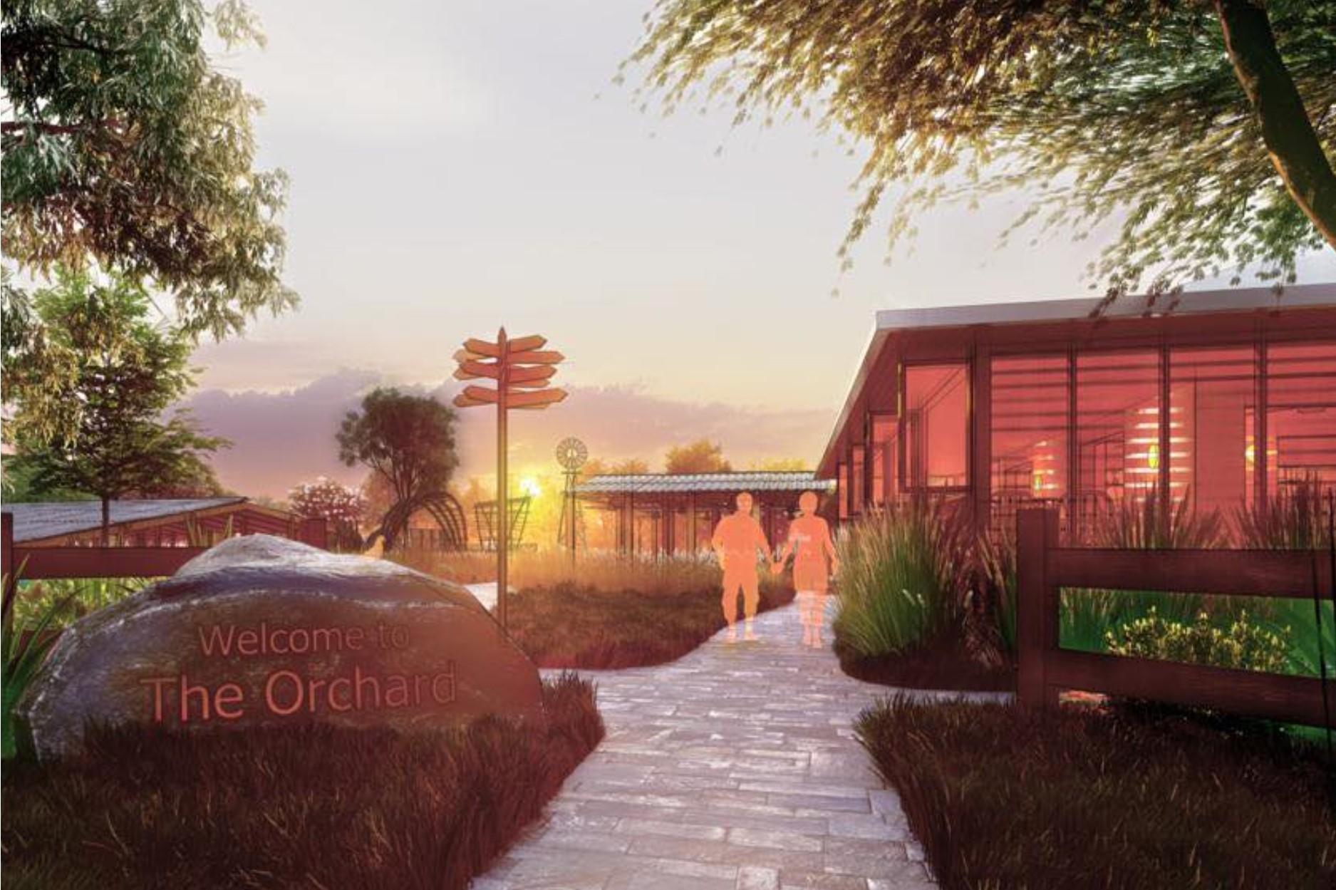 artist impression of The Orchard Penrith