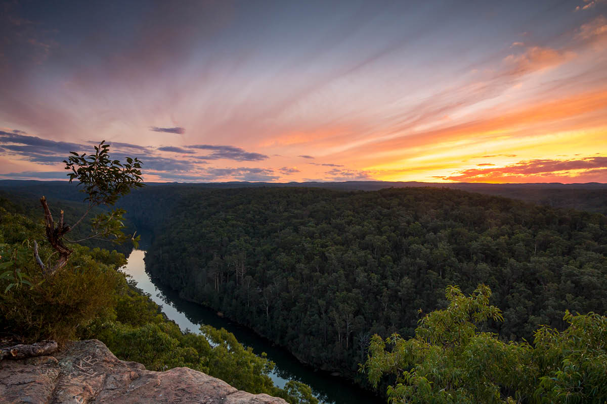 View from The Rock Lookout, Mulgoa NSW