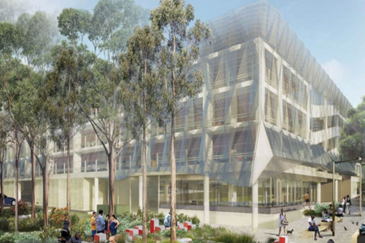 Artist's impression of the proposed Kingswood Commuter Carpark