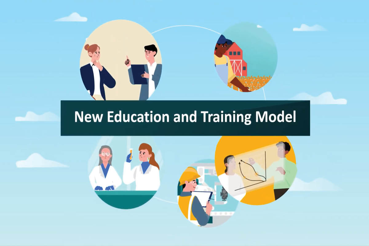 New Education and Training Model Infographic. Source: NSW Government, Western Parkland City Authority.  