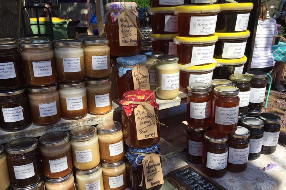 Produce from Blue Mountains Honey