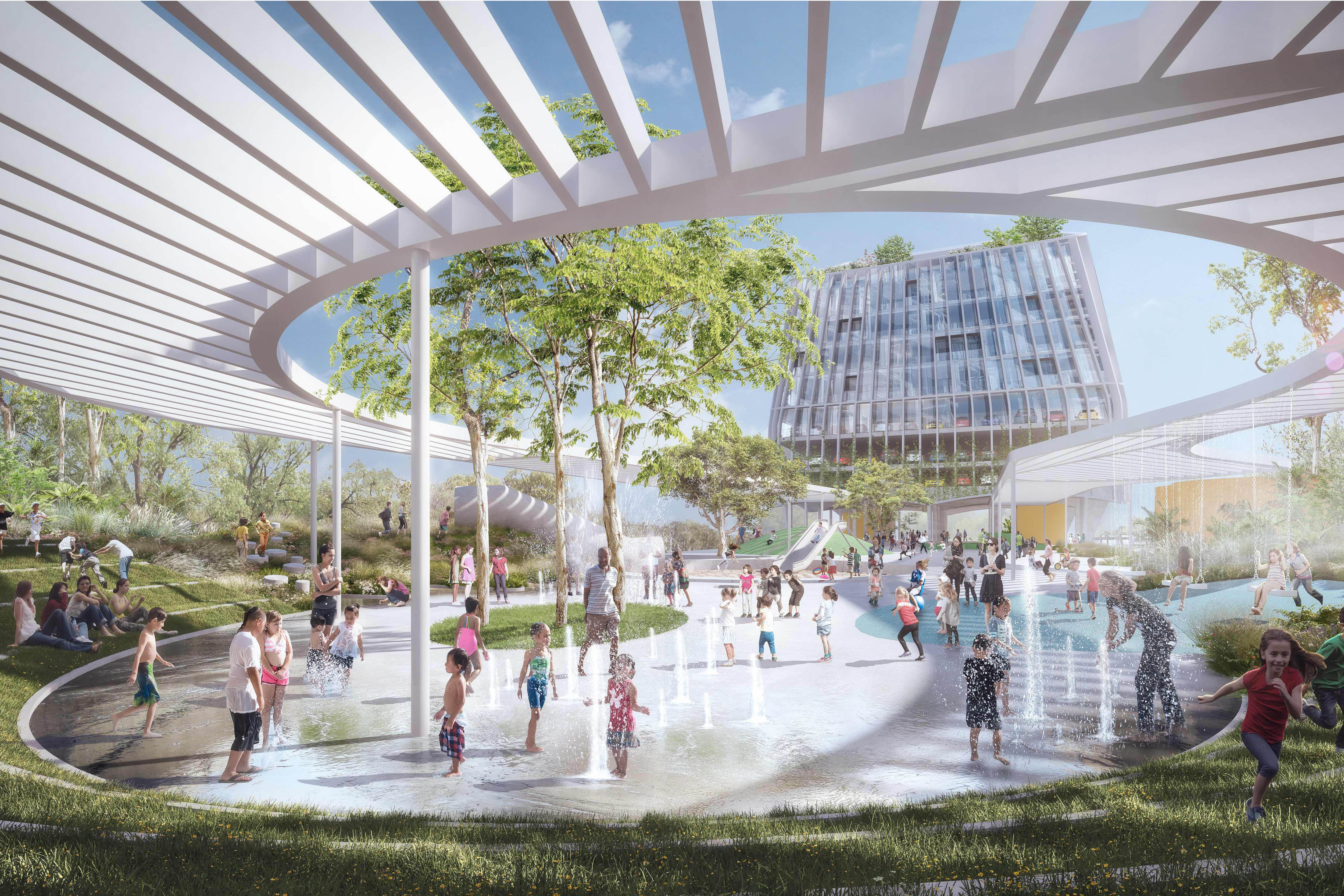 Artist impression of the proposed Soper Place development