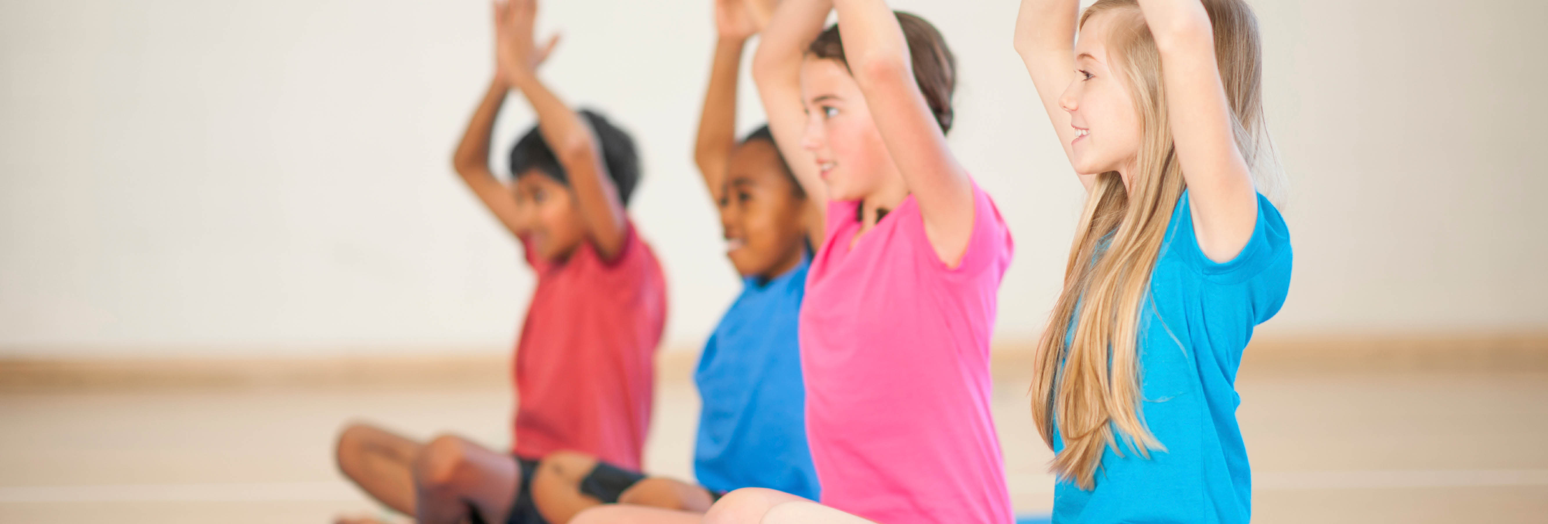 Children's yoga class