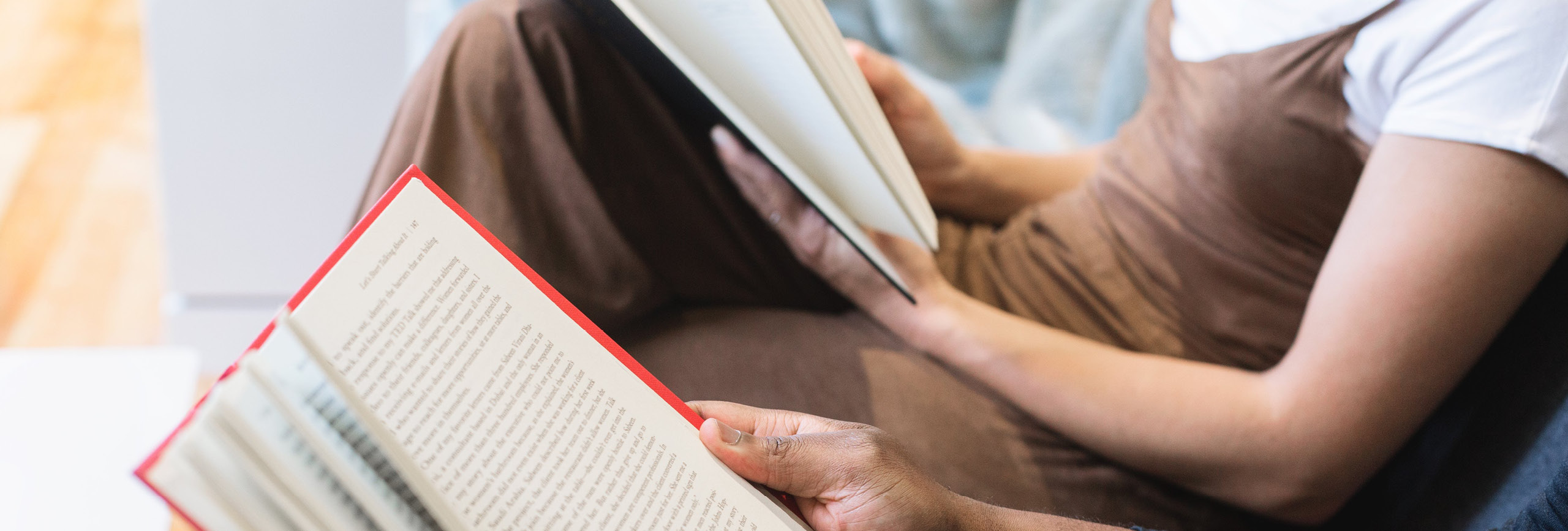 Young people reading