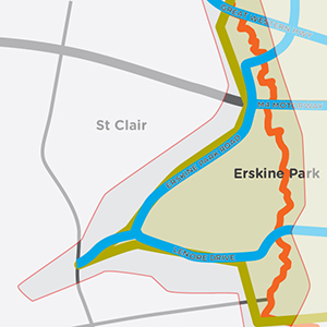 Erskine Park map